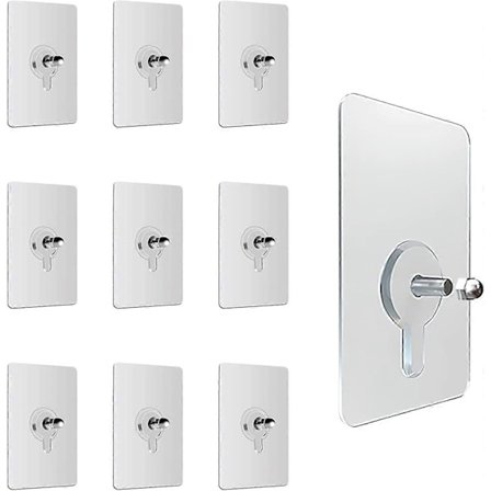 VAdhesive skruer, selvklebende kroker, selvklebende kroker, selvklebende bildekroker, hver bit av selvklebende skruer kan bære