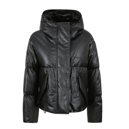 MM6 Maison Margiela, Coat Zwart, Dames, Maat:M