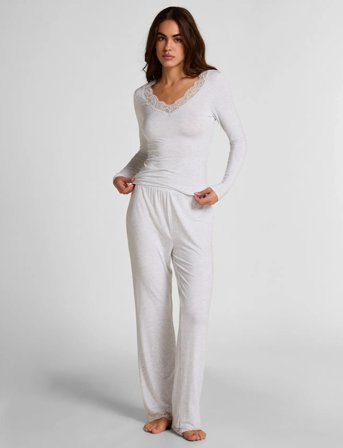 Hunkemöller Pajama Set - Grey - XL