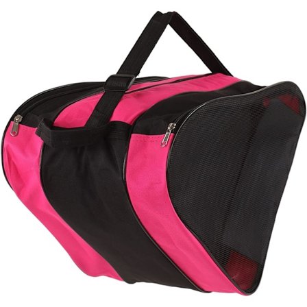Hockey Skate Bag Triangle Mesh Skate Bag med dragkedja Stor kapacitet 3 lager för förvaring qd