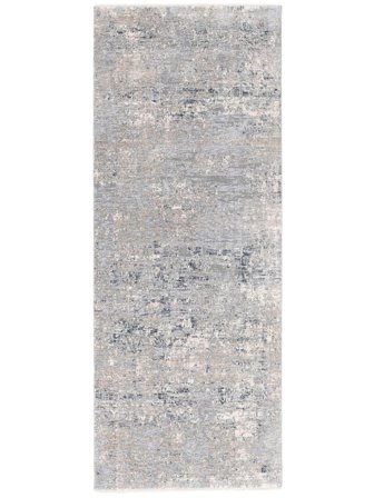 Vintage Astratto Piccolo Minami Tappeto - Beige/Blu 80X250