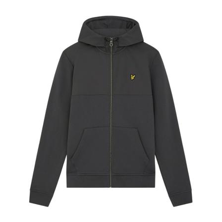 Lyle & Scott, Zip-throughs Grijs, Heren, Maat:L