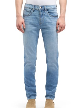 7 For All Mankind Slimmy Tapered Raincloud - Blue - 29 x 32