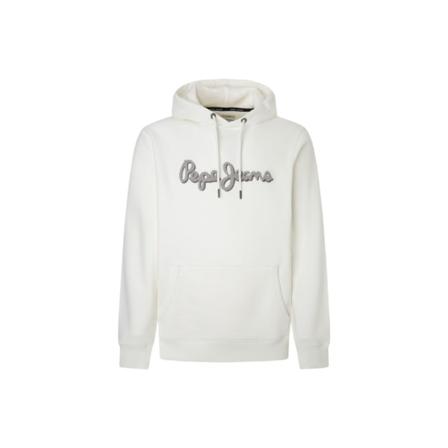 Sweatshirts Pepe Jeans RYAN HOODIE FUTURE ECRU Vit 182 - 187 cm/XL