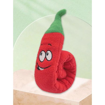 Hunde Pivelegetøj Sød Rød Peber Plys Små Hundelegetøj til Små Mellemstore Store Hunde, Hunde Snuselegetøj Interaktive Puslespilslegetøj