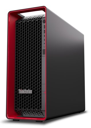 Lenovo ThinkStation P8 AMD Ryzen Threadripper PRO 9965WX 128 GB DDR5-SDRAM 1 TB SSD Windows 11 Pro Tower Arbeitsstation Schwarz