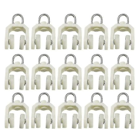 Takgardinskinne Fleksibel Bøybar Gardinskinne Ruller Plast Draperiskinne Glidende Glidebryter For Dusjforheng