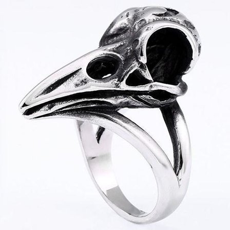 Ring - Nordisk mytologi - Stort ihåligt fågelkranium
