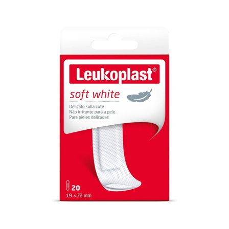 Leukoplast Soft White Cerotti 72mmx19mm 20 Pezzi