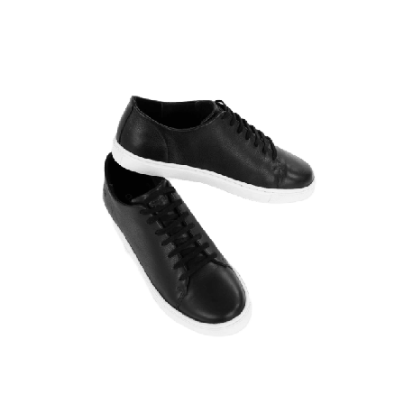 Ciszere Dale Leather Sneaker - Black Skor Herr Svart 42
