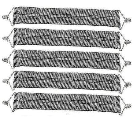 5 kpl painovoimatuolin vahvistusremmejä, tuolin varaosat, vahvistetut remmit, terassituolin lepotuolin korjaus, tuolin vyöt, tuoli F4871 AWR