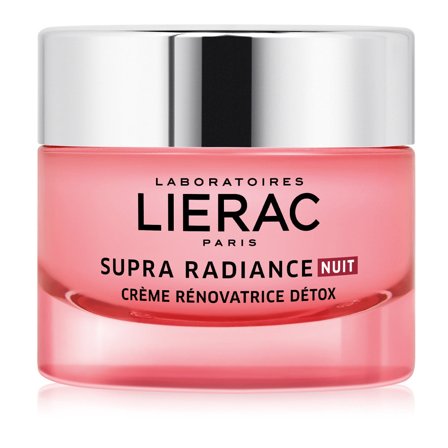 Lierac Supra Radiance Nuit Crème Rénovatrice Détox 50ml - Tratt.viso notte illuminante