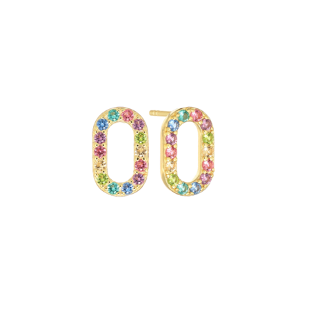 Sif Jakobs Jewellery Örhänge Capizzi Oval Örhängen Dam Orange ONESIZE