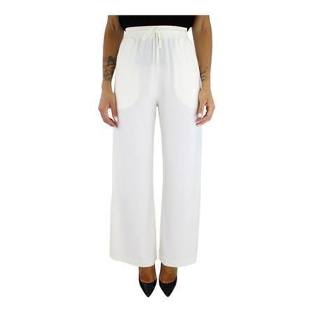 Max Mara, Trousers Wit, Dames, Maat:L