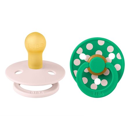 BIBS Pacifier Studio Colour Petal/Cactus 2-Pak Latex Size 1, Børn & Forældre, Sutter, Latexsutter