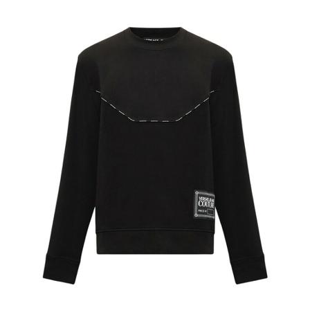 Versace Jeans Couture Sweatshirt with patch Sort, Herre