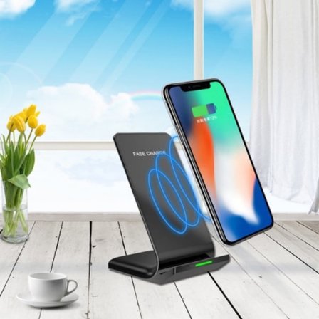 Trådlös Laddare 15W - SAMSUNG - IPHONE - SNABBLADDNING - Qi 15W
