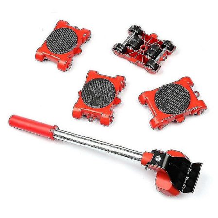 5 stk Møbeltransportører For Hjem Butikk Løft Tung Møbelflytter Løfter Glidere Kit H