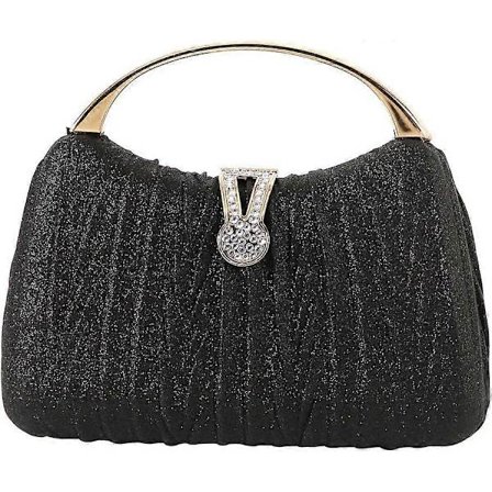 Naisten muoti yläkahvallinen strassi-iltalaukku, kuvioitu clutch-juhlalaukku