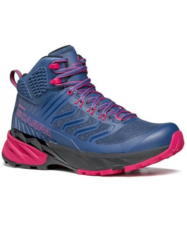 Scarpa Rush Mid GTX Wmn Blue-Fuxia