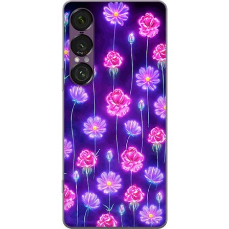 Yhteensopiva Puhelinkuori Sony Xperia 1 VII Bloom Reverie Electric Petals