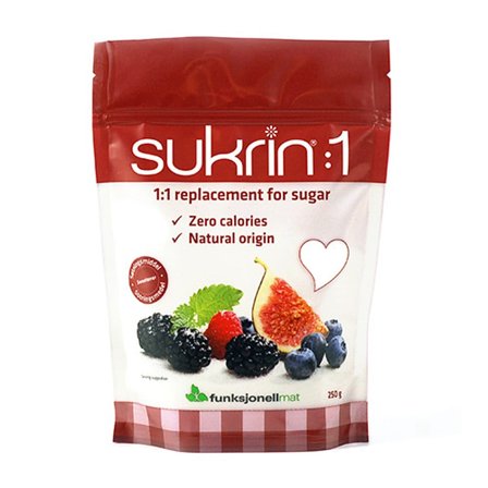 Sukrin Sukrin:1 250 g, Helse & Madvarer, Sukker & Sødemidler, Sødemidler