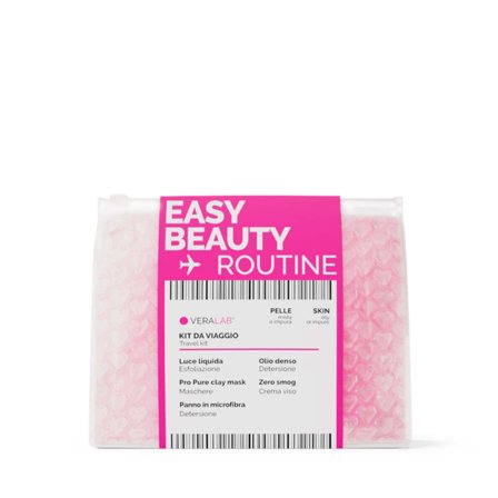 Veralab Kit Viso Easy Beauty Routine Pelle Mista O Impure - Cofanetto Tratt. Globale