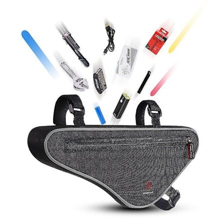 Wheel Up Stor Refleks Trekantveske Sykkeltilbehør