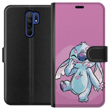 Xiaomi Redmi 9 Lompakkokotelo Stitch Puss