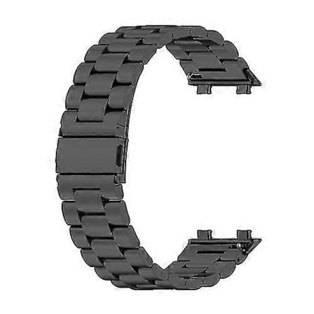 For Oppo Watch 2 42mm Rustfritt Stål Tre-perlers Klokkereim SBTS