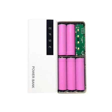 5x18650 Power Bank Box Bærbar 5V USB Mobiltelefon Opladning DI