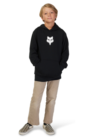 FOX Legacy Fleece Hoodie Barn Svart XS