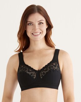Bh uten bøyle True Beauty Svart - E85 - Swegmark