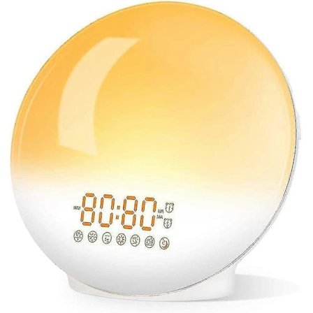 Ljus väckarklocka Väckarklocka med ljus Dagsljus väckarklocka