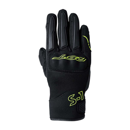 Rękawice Motocyklowe RST S1 Mesh Neonowy Żółty M