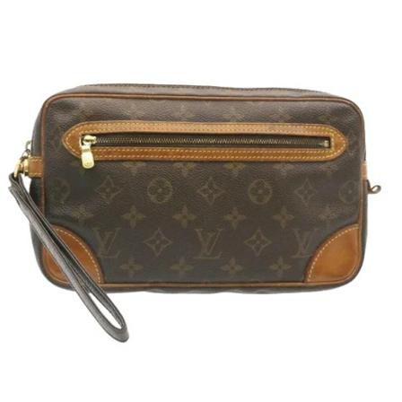 Louis Vuitton Vintage Pre-owned Canvas clutches Brun, unisex Vintage Tasker, Størrelse: ONE Size