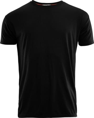 Aclima LightWool Classic T-shirt Man Men short-sleeved sweaters Black L