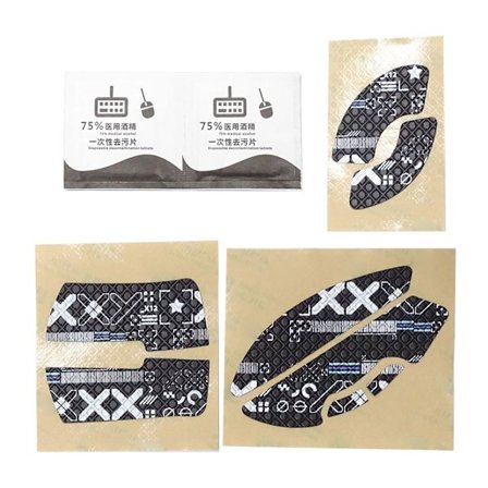 Sklisikker mus-klistremerke Anti-skli grep tape for Deathadder V3 Pro-mus