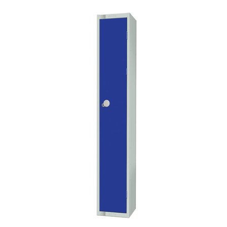 Elite locker, 1 door, 1800x300x300 mm, dark blue