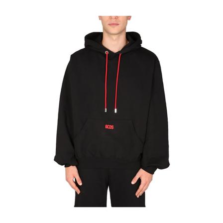 Gcds, Hoodie Zwart, Heren, Maat:M