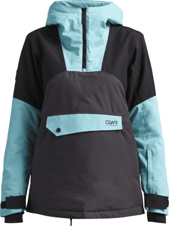 ColourWear Women's Homage Anorak Women lined ski jackets Blue L