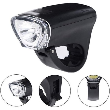 Sykkellykt med hode- og frontlys for styret