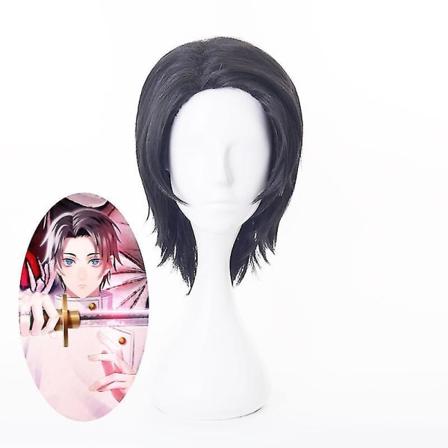 Jujutsu Kaisen Anime Cosplay Peruk Otogu Yota Svart Kort Hår