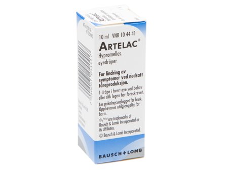 Artelac Øyedråper, 10 ml