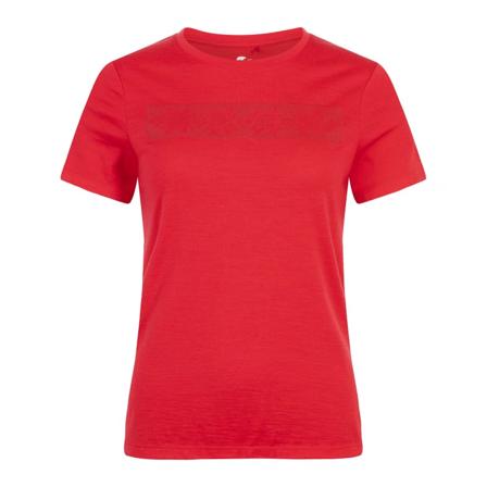 Gridarmor Odda Merino T-shirt Women's Women short-sleeved sweaters Red L