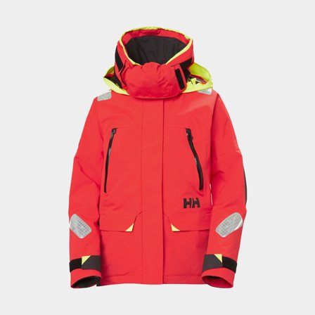 Sejlerjakke Helly Hansen Skagen Offshore, Alert Red, dame, Large