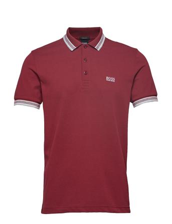 Paddy Polos Short-sleeved Punainen BOSS