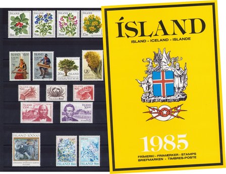 Island - Årsmappe 1985