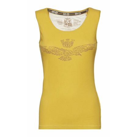 Aeronautica Militare, Tee-shirt Geel, Dames, Maat:S
