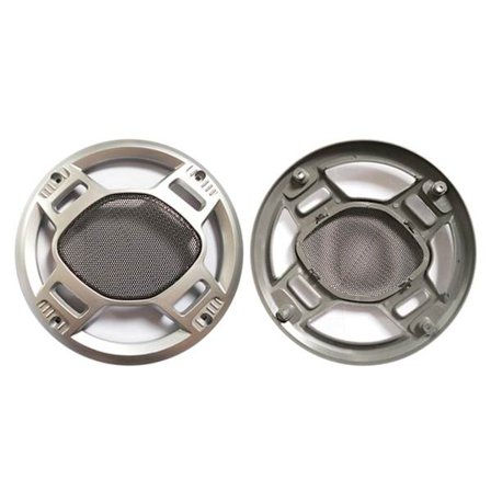 2kpl 3/4/5/6/6,5/8/10 tuuman suojaava kaiutinritilä Mesh Audio kaiuttimen cover Metalli kylmävalssattua terästä ja ABS-materiaalia